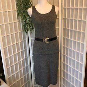 H&M 2 Piece Set in Heather Gray, Cotton Spandex Blend, Size Small.